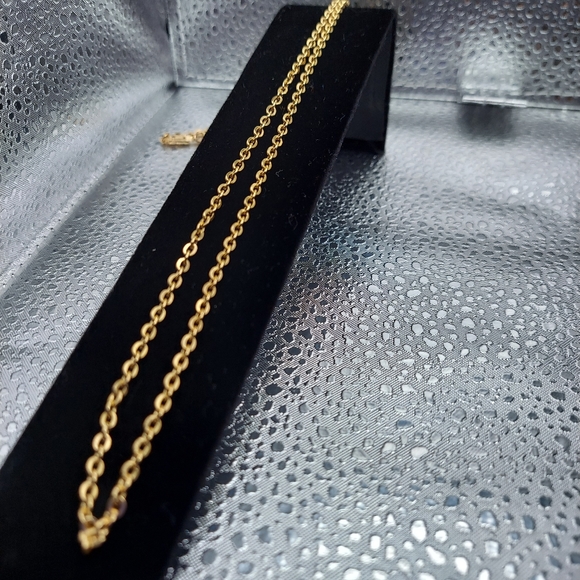 Vintage Germany made Lightweight Goldtone 24" Chain. VGC & Attractive. - Picture 12 of 12